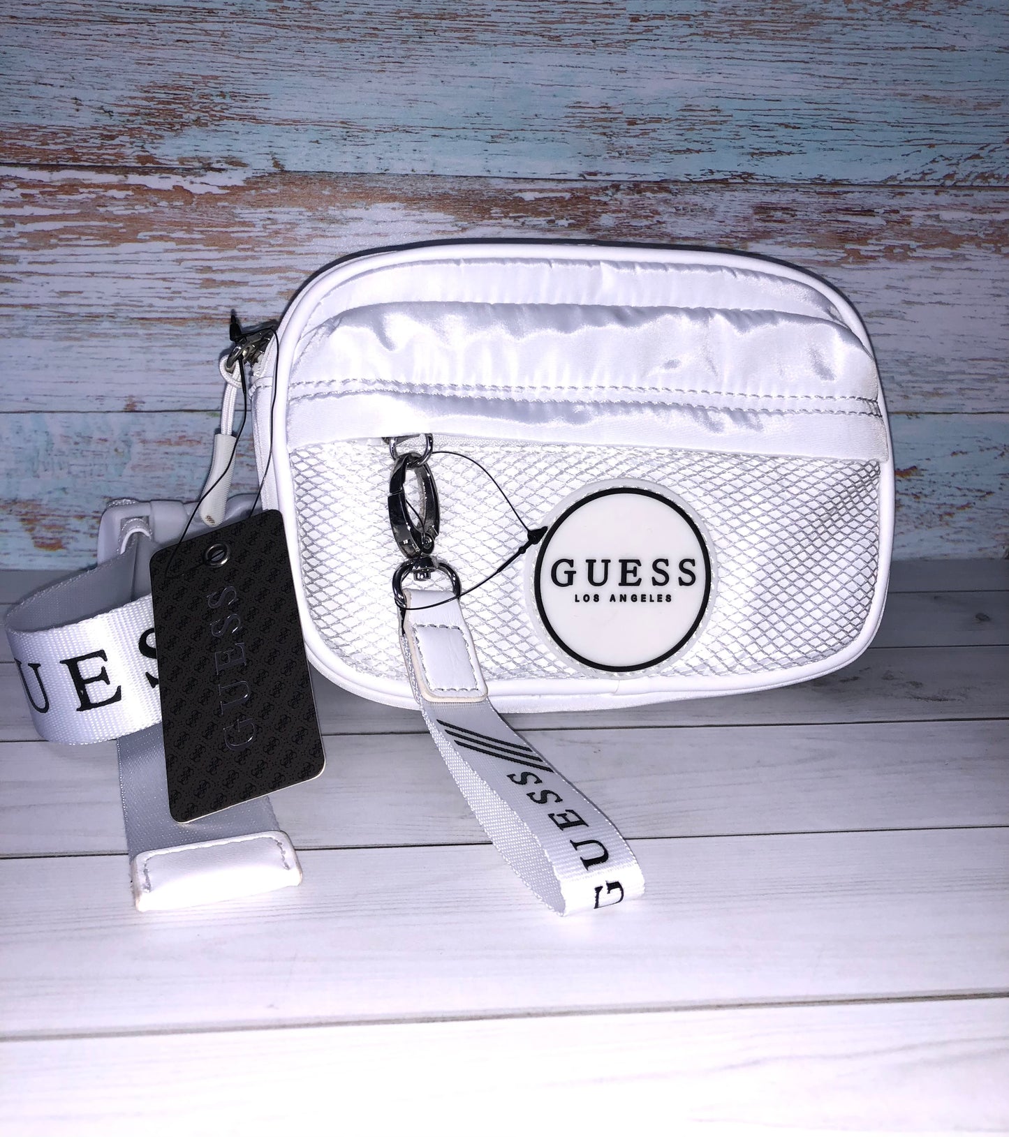 Cangurera Guess Blanca