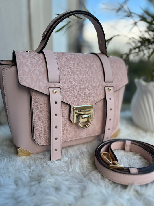 Crossbody Michael Kors Manhattan con estampado Mk