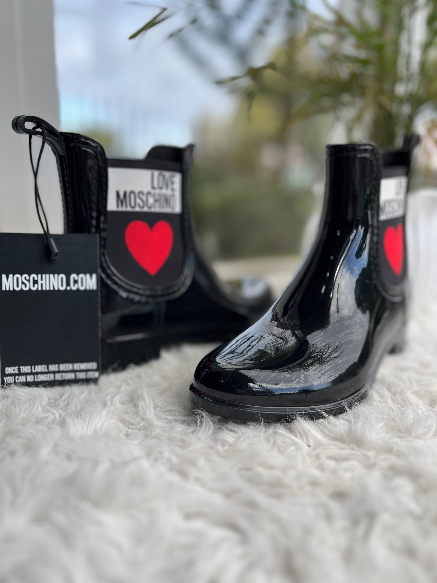 Botas de agua Love Moschino