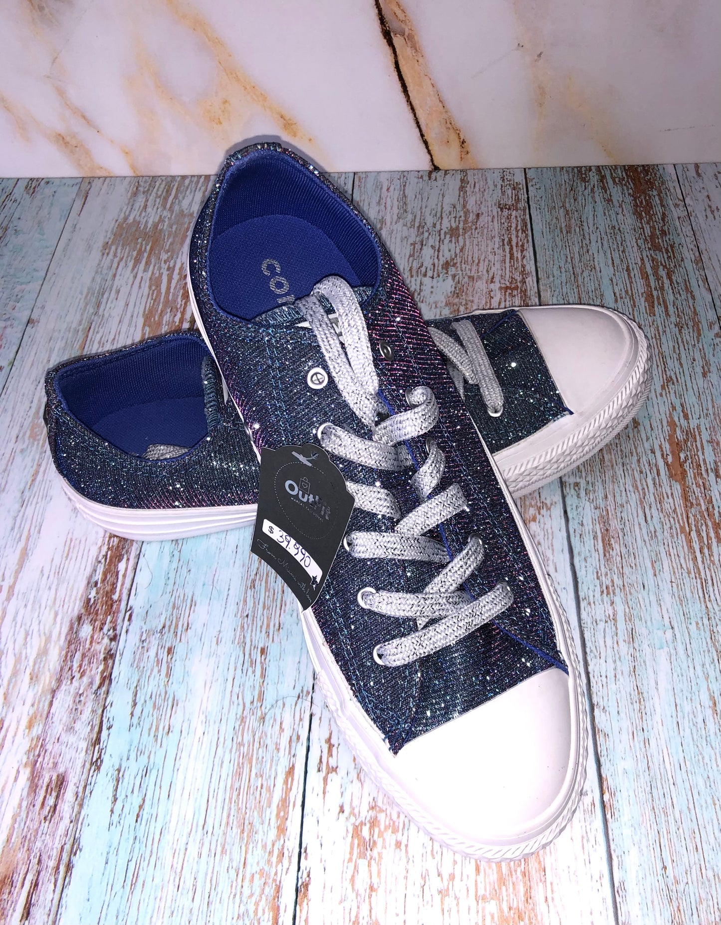 Zapatillas Converse Escarchadas