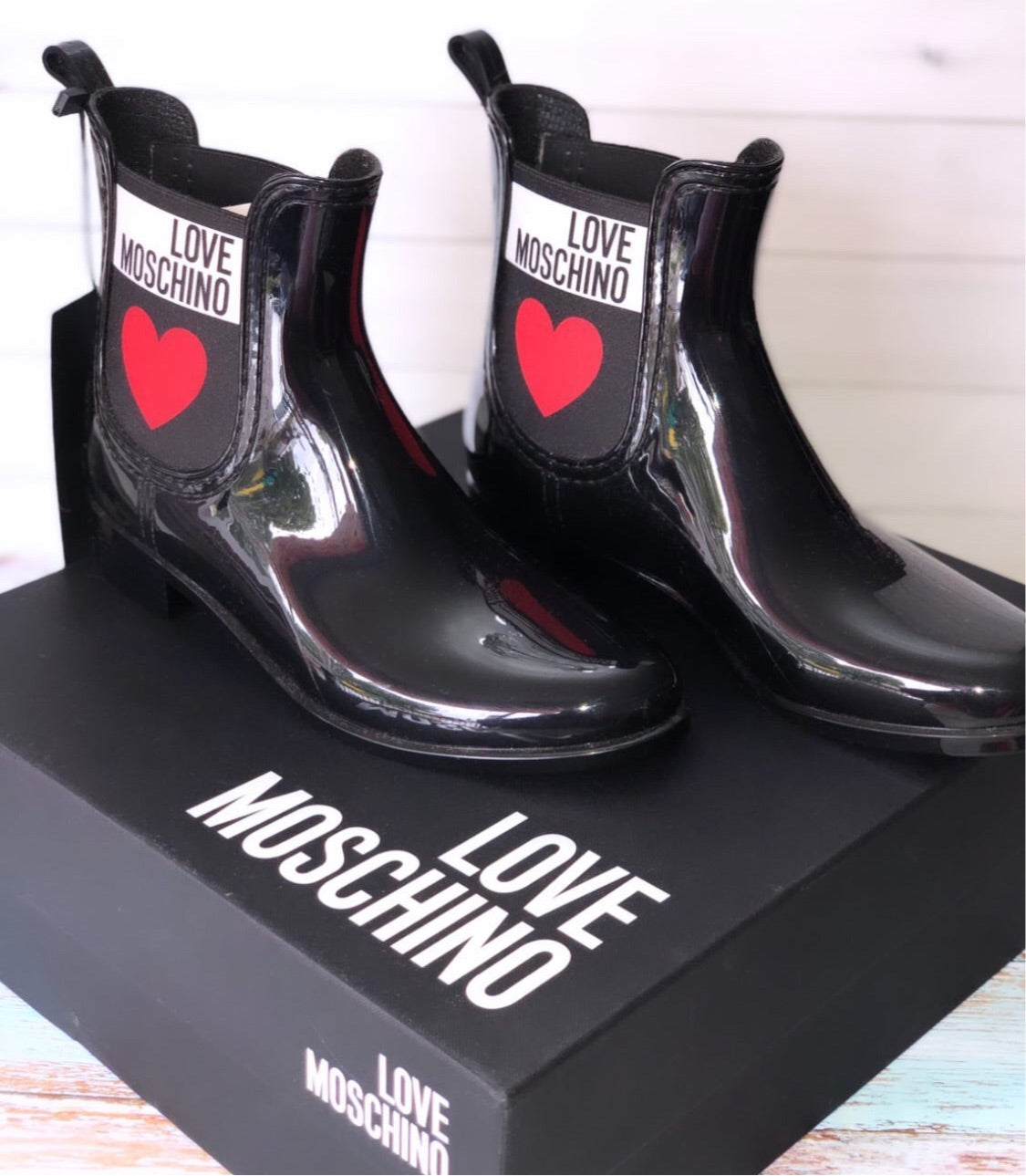 Botas de agua Love Moschino