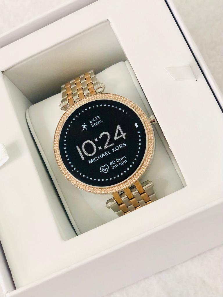 Smartwatch Michael Kors MKT5127 plateado y oro